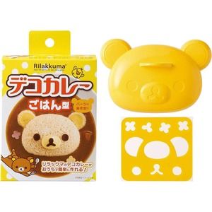 San-X Rilakkuma Rice Mold Sanrio Kawaii Bear Bento Lunchbox